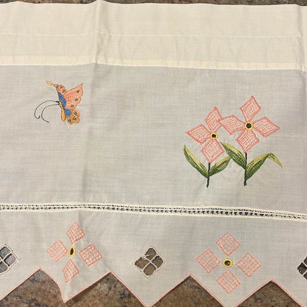 Vintage Butterfly Curtains - Picture 7 of 9